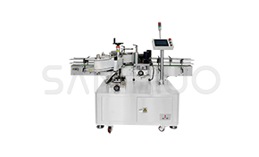 立式圓瓶定位貼標機