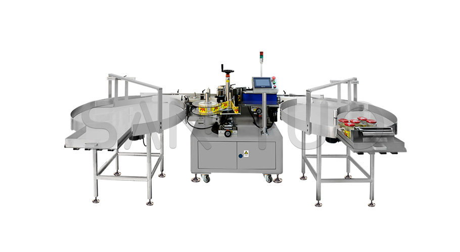 立式圓瓶貼標(biāo)機