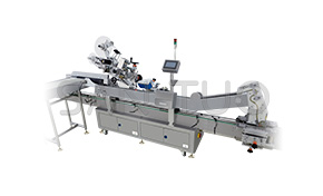 安瓿瓶自動(dòng)貼標(biāo)及入托線體