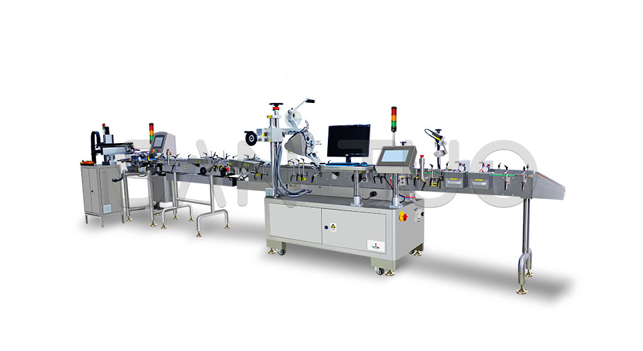 生化試劑瓶丨底物液瓶貼標(biāo)機(jī)