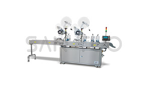 臥式圓瓶定位貼標機