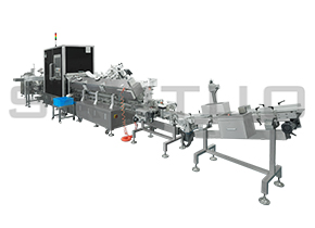 口服液燈檢貼標(biāo)生產(chǎn)線