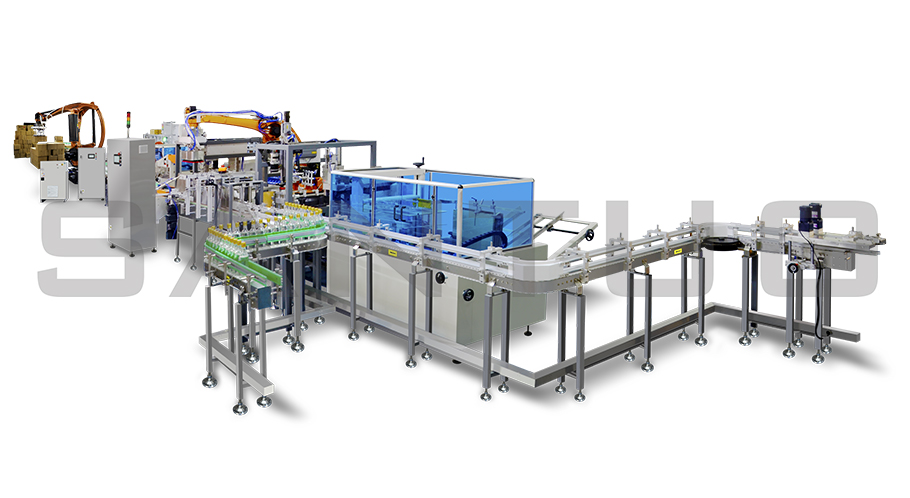 杯裝、瓶裝酒后段包裝線