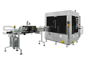 回轉(zhuǎn)式小圓瓶裸瓶外觀燈檢機(jī)