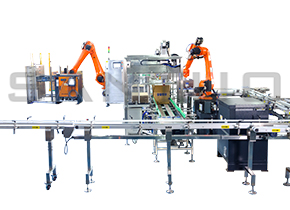 紙盒裝箱碼垛生產(chǎn)線