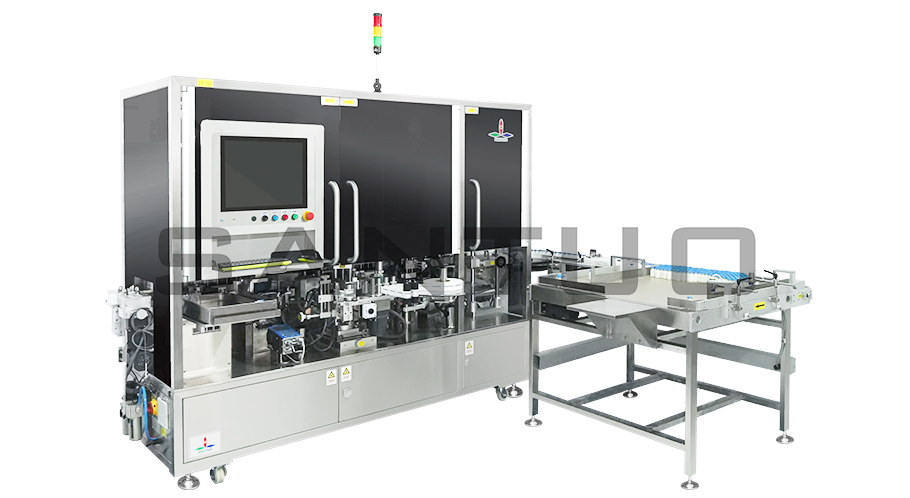 粉針瓶燈檢貼標(biāo)一體機(jī) 