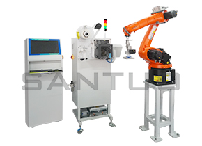 自動貼標機器人