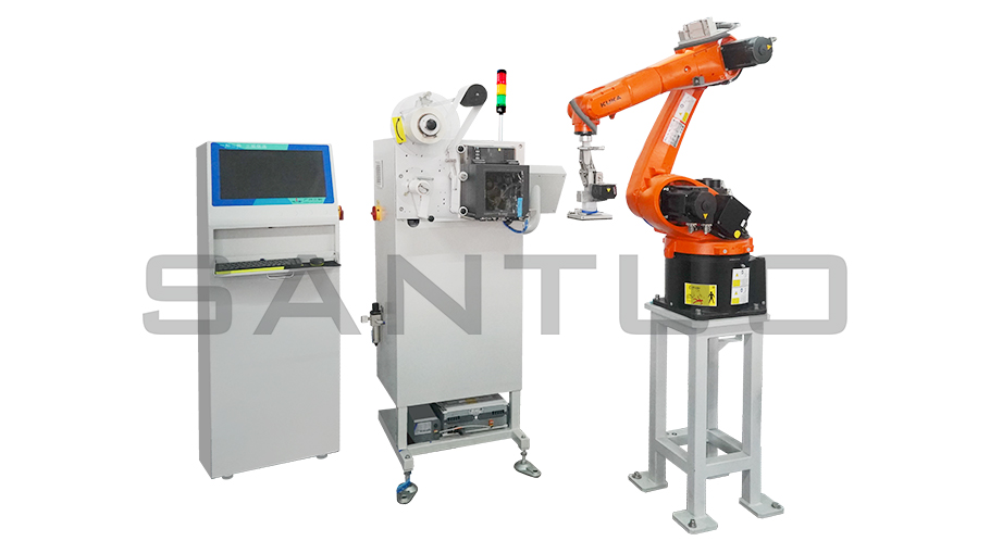 自動貼標(biāo)機(jī)器人