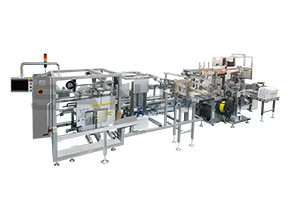 全自動裝箱碼垛生產(chǎn)線